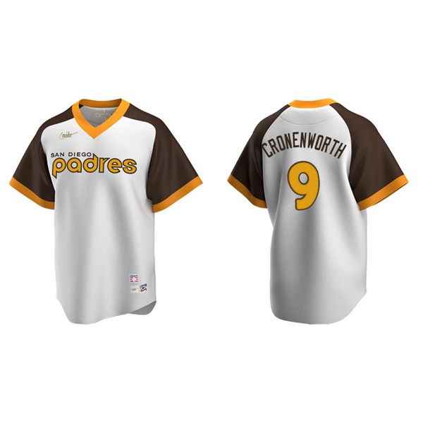 Men's San Diego Padres Jake Cronenworth White Cooperstown Collection Home Jersey