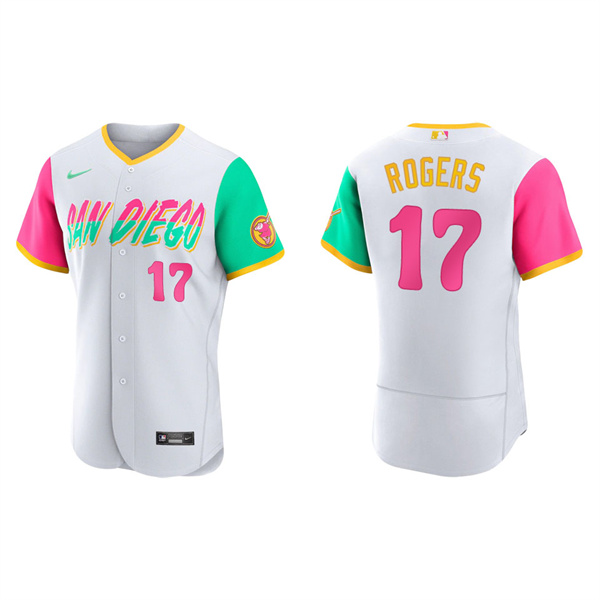 Men's Taylor Rogers San Diego Padres White 2022 City Connect Authentic Jersey
