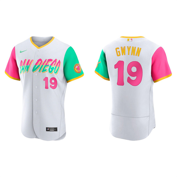 Men's Tony Gwynn San Diego Padres White 2022 City Connect Authentic Jersey