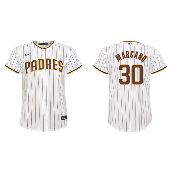 Youth Tucupita Marcano San Diego Padres White Replica Home Jersey