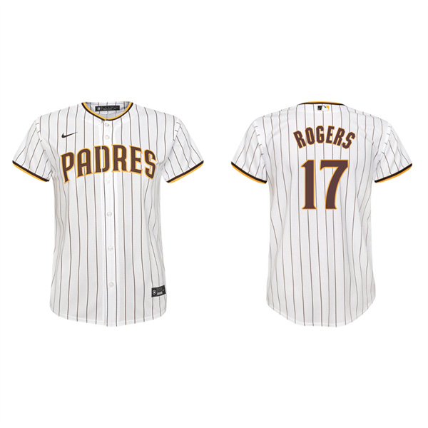 Youth San Diego Padres Taylor Rogers White Replica Home Jersey
