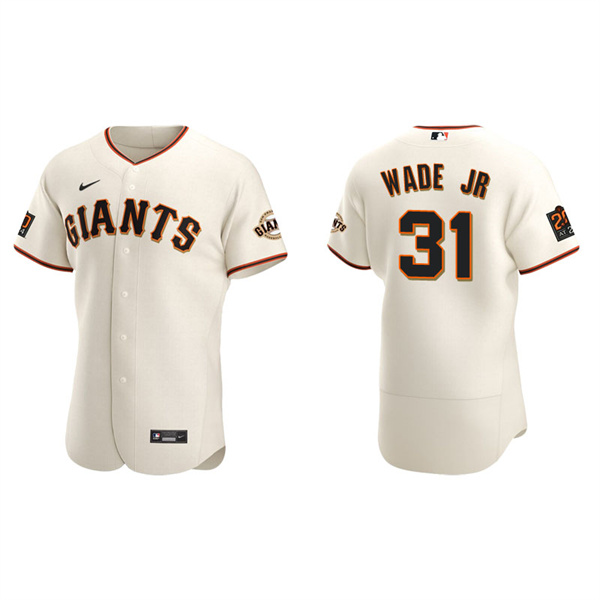 Men's San Francisco Giants LaMonte Wade Jr. Cream Authentic Home Jersey