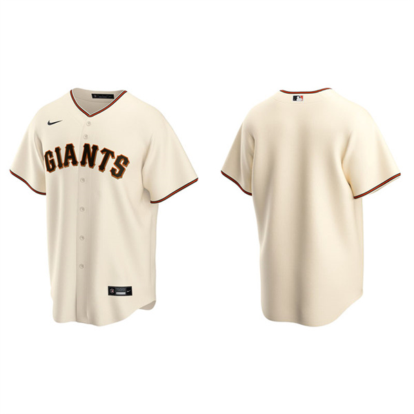 Men's San Francisco Giants Cream Replica Home Jersey