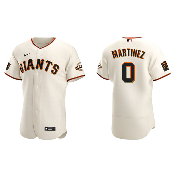 Men's San Francisco Giants Carlos Martinez Cream Authentic Home Jersey