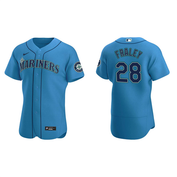 Men's Seattle Mariners Jake Fraley Royal Authentic Alternate Jersey
