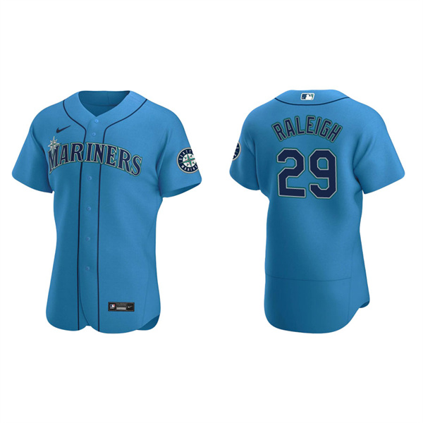 Men's Cal Raleigh Seattle Mariners Royal Authentic Alternate Jersey