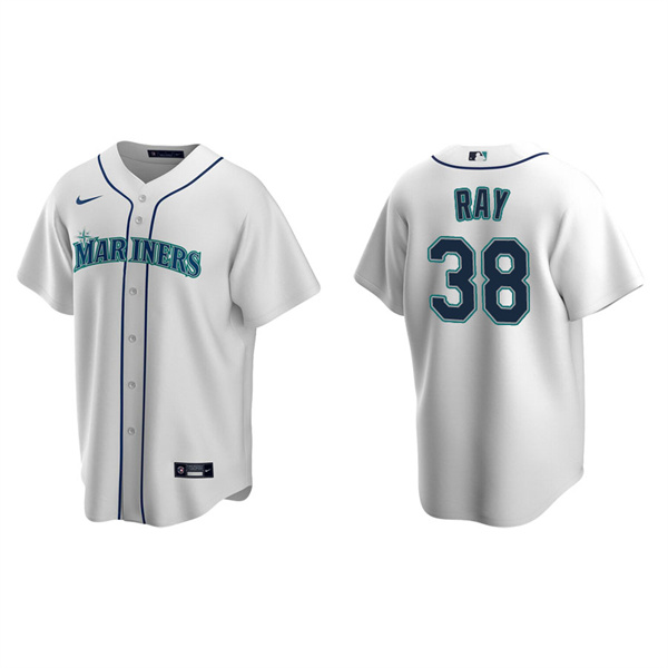 Men's Robbie Ray Seattle Mariners White Replica Home Jersey