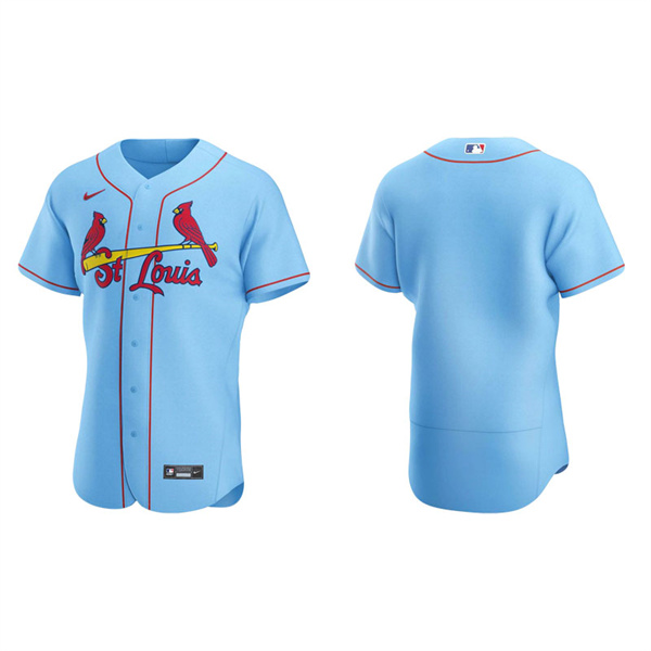 Men's St. Louis Cardinals Light Blue Authentic Alternate Jersey