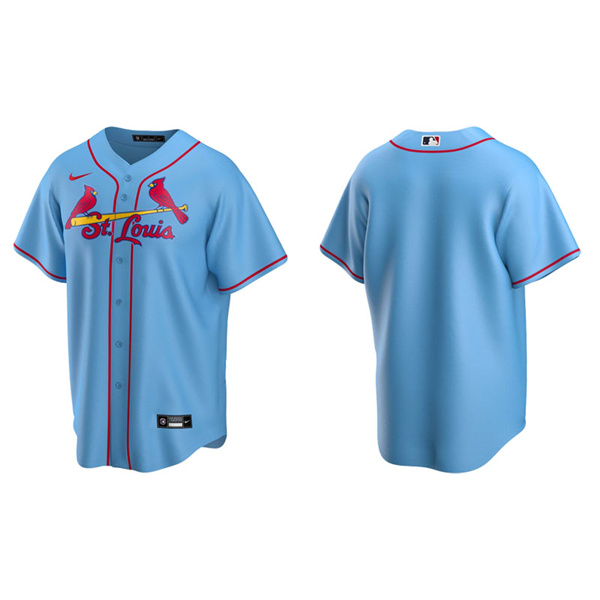 Men's St. Louis Cardinals Light Blue Replica Alternate Jersey