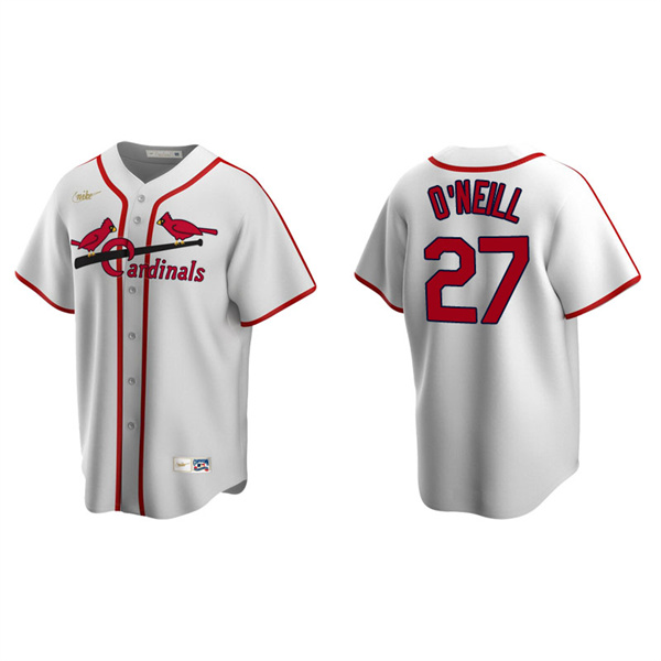 Men's St. Louis Cardinals Tyler O'Neill White Cooperstown Collection Home Jersey