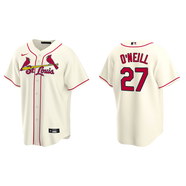 Men's St. Louis Cardinals Tyler O'Neill Cream Replica Alternate Jersey
