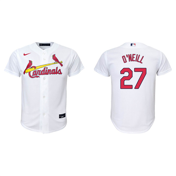 Youth St. Louis Cardinals Tyler O'Neill White Replica Home Jersey