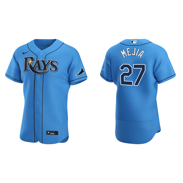 Men's Francisco Mejia Tampa Bay Rays Light Blue Authentic Jersey