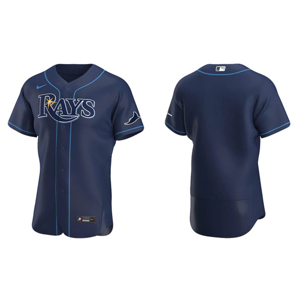 Men's Tampa Bay Rays Navy Authentic Alternate Jersey