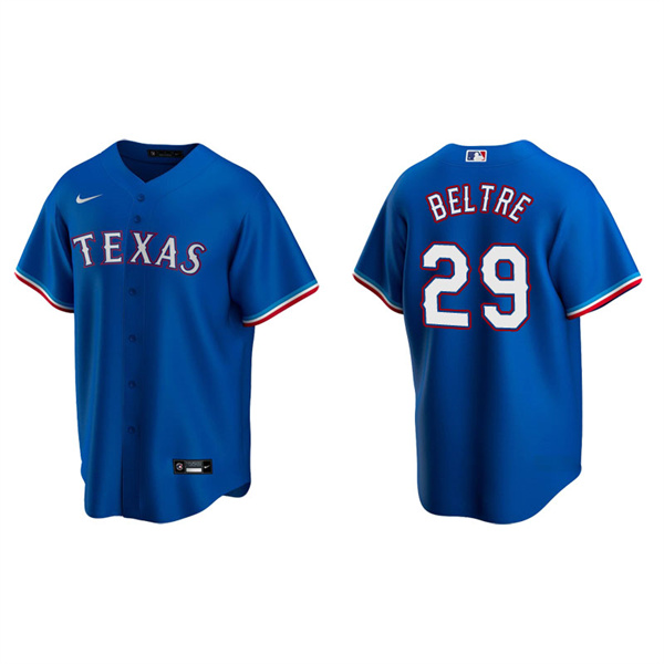 Men's Texas Rangers Adrian Beltre Royal Replica Alternate Jersey