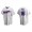 Men's Texas Rangers Brock Holt White Cooperstown Collection Home Jersey