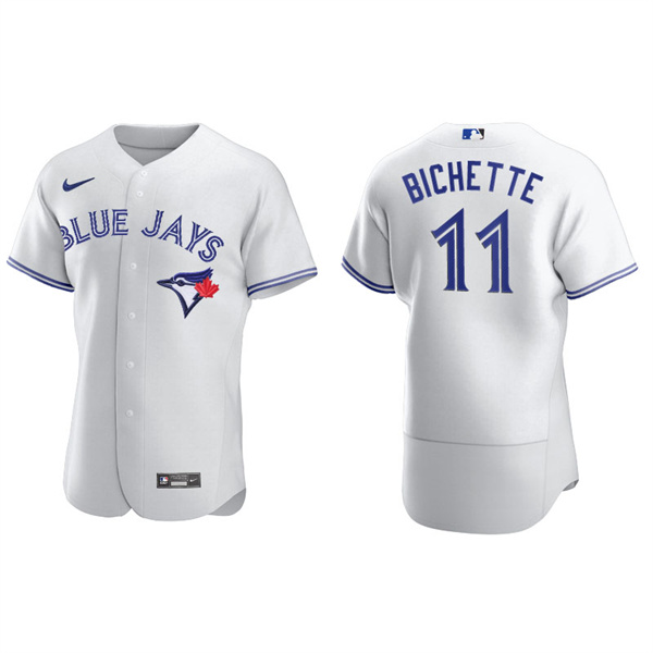 Men's Toronto Blue Jays Bo Bichette White Authentic Home Jersey
