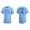 Men's Toronto Blue Jays George Springer Powder Blue Authentic Home Jersey