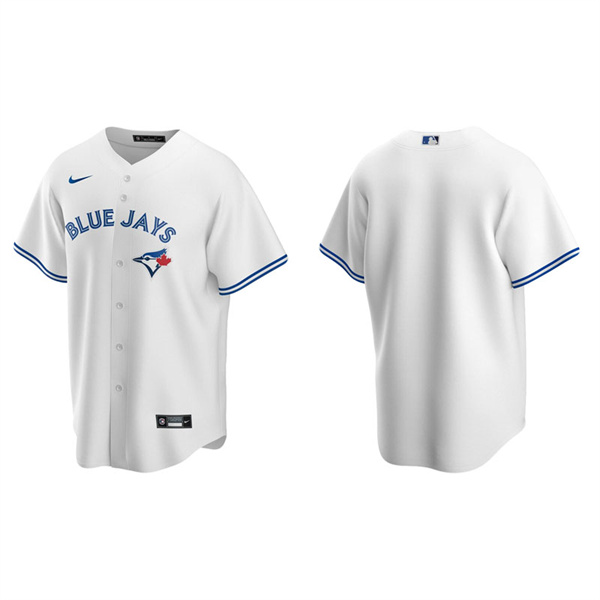 Men's Toronto Blue Jays White Replica Home Jersey
