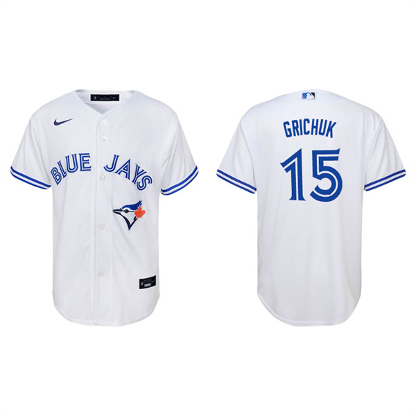 Youth Toronto Blue Jays Randal Grichuk White Replica Home Jersey