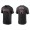 Men's Arizona Diamondbacks Asdrubal Cabrera Black Name & Number Nike T-Shirt