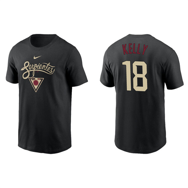 Men's Arizona Diamondbacks Carson Kelly Black 2021 City Connect Graphic T-Shirt