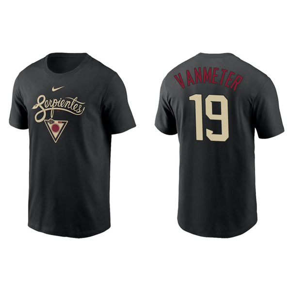 Men's Arizona Diamondbacks Josh VanMeter Black 2021 City Connect Graphic T-Shirt