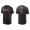 Men's Arizona Diamondbacks Ketel Marte Black Name & Number Nike T-Shirt