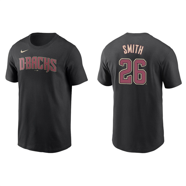 Men's Arizona Diamondbacks Pavin Smith Black Name & Number Nike T-Shirt
