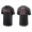 Men's Arizona Diamondbacks Caleb Smith Black Name & Number Nike T-Shirt