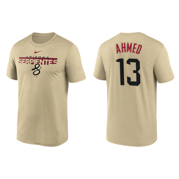 Nick Ahmed Arizona Diamondbacks 2022 City Connect Legend Performance T-Shirt Gold