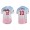Chipper Jones Atlanta Braves Pro Standard Ombre T-Shirt Blue Pink