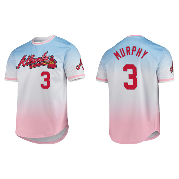 Dale Murphy Atlanta Braves Pro Standard Ombre T-Shirt Blue Pink