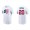 Marcell Ozuna Atlanta Braves White Americana Flag T-Shirt