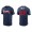 Men's Atlanta Braves Austin Riley Navy 2022 Gold Program T-Shirt