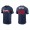 Men's Atlanta Braves Charlie Morton Navy 2022 Gold Program T-Shirt