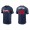 Men's Atlanta Braves Ian Anderson Navy 2022 Gold Program T-Shirt