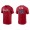 Men's Atlanta Braves Matt Olson Red Name & Number Nike T-Shirt