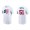 Will Smith Atlanta Braves White Americana Flag T-Shirt