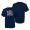Youth Atlanta Braves Navy 2021 World Series Champions Stealing Home T-Shirt