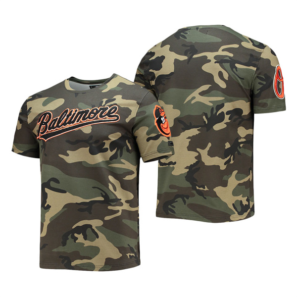 Men's Baltimore Orioles Pro Standard Camo Team T-Shirt