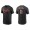 Men's Baltimore Orioles Pat Valaika Black Name & Number Nike T-Shirt