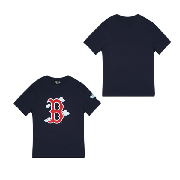 Boston Red Sox Clouds T-Shirt