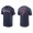 Men's Boston Red Sox Christian Vazquez Navy Name & Number Nike T-Shirt