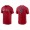 Men's Boston Red Sox Christian Vazquez Red Name & Number Nike T-Shirt