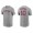 Men's Boston Red Sox Hunter Renfroe Gray Name & Number Nike T-Shirt