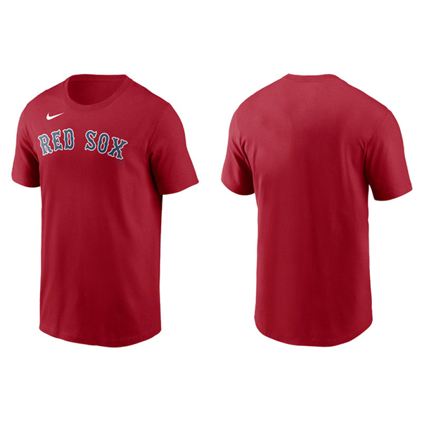 Men's Boston Red Sox Red Nike T-Shirt