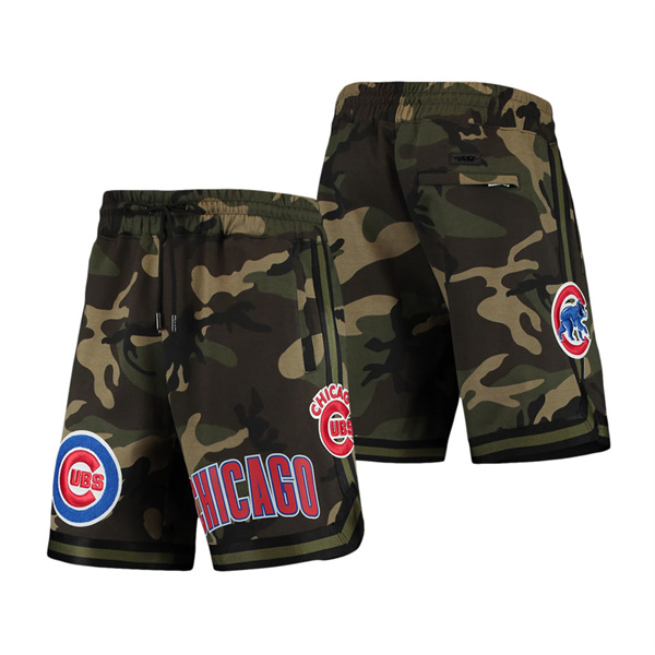 Men's Chicago Cubs Pro Standard Camo Team Shorts