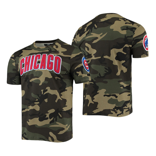 Men's Chicago Cubs Pro Standard Camo Team T-Shirt
