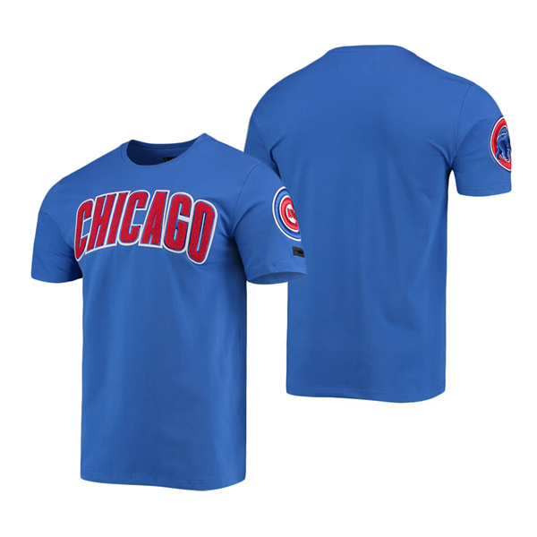 Men's Chicago Cubs Pro Standard Royal Team Logo T-Shirt